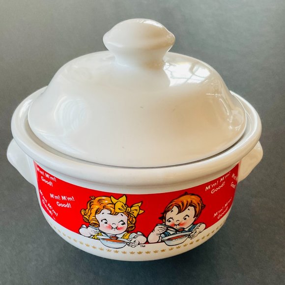 Campbell's Vintage Other - CAMPBELL SOUP Vintage 1998 Covered Soup Bowls EUC